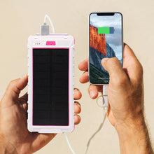 Load image into Gallery viewer, PowerUp Solar 10,000mAh Dual USB Backup Battery