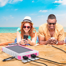 Load image into Gallery viewer, PowerUp Solar 10,000mAh Dual USB Backup Battery