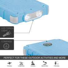 Load image into Gallery viewer, PowerUp Solar 10,000mAh Dual USB Backup Battery