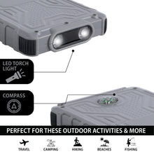 Load image into Gallery viewer, PowerUp Solar 10,000mAh Dual USB Backup Battery