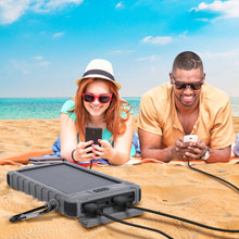 Load image into Gallery viewer, PowerUp Solar 10,000mAh Dual USB Backup Battery