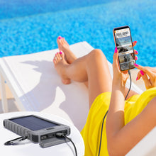 Load image into Gallery viewer, PowerUp Solar 10,000mAh Dual USB Backup Battery
