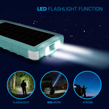 Load image into Gallery viewer, PowerUp Solar 10,000mAh Dual USB Backup Battery