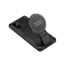 Load image into Gallery viewer, PowerMag View Wireless Charging 10,000mAh Backup Battery w/ Adjustable Stand