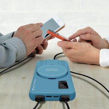 Load image into Gallery viewer, PowerMag View Wireless Charging 10,000mAh Backup Battery w/ Adjustable Stand