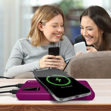Load image into Gallery viewer, PowerMag View Wireless Charging 10,000mAh Backup Battery w/ Adjustable Stand