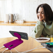 Load image into Gallery viewer, PowerMag View Wireless Charging 10,000mAh Backup Battery w/ Adjustable Stand