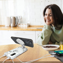 Load image into Gallery viewer, PowerMag View Wireless Charging 10,000mAh Backup Battery w/ Adjustable Stand