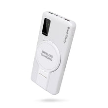 Load image into Gallery viewer, PowerMag View Wireless Charging 10,000mAh Backup Battery w/ Adjustable Stand