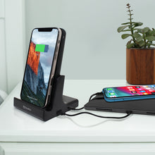 Load image into Gallery viewer, PowerUp 2 in 1 Wireless Charging Battery & Charging Station