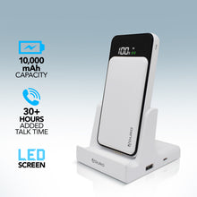 Load image into Gallery viewer, PowerUp 2 in 1 Wireless Charging Battery & Charging Station