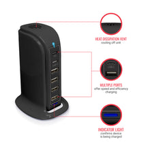 Load image into Gallery viewer, PowerUp PD Power Tower Multi Port Charging Station