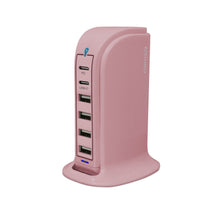 Load image into Gallery viewer, PowerUp PD Power Tower Multi Port Charging Station