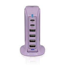 Load image into Gallery viewer, PowerUp PD Power Tower Multi Port Charging Station