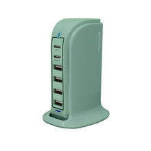 Load image into Gallery viewer, PowerUp PD Power Tower Multi Port Charging Station