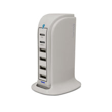 Load image into Gallery viewer, PowerUp PD Power Tower Multi Port Charging Station