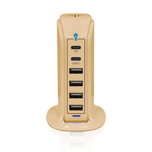 Load image into Gallery viewer, PowerUp PD Power Tower Multi Port Charging Station