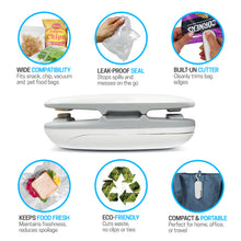 Load image into Gallery viewer, Space & Home 2-in-1 Mini Bag Sealer & Cutter Twin Pack