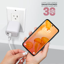 Load image into Gallery viewer, 2 Pack 30W PD Dual Port Charger