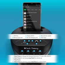 Load image into Gallery viewer, Tech Theory Bass Sound Wireless Party Speaker