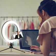 Load image into Gallery viewer, Desktop U-Stream Home Streaming Studio w/ 10" Ring Light