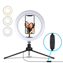 Load image into Gallery viewer, Desktop U-Stream Home Streaming Studio w/ 10" Ring Light