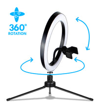 Load image into Gallery viewer, Desktop U-Stream Home Streaming Studio w/ 10" Ring Light
