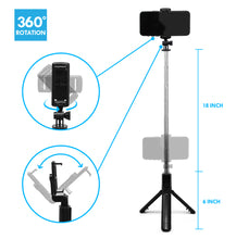 Load image into Gallery viewer, U-Stream Mini Selfie Stick Tripod w/ Wireless Remote