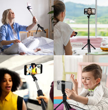 Load image into Gallery viewer, U-Stream Mini Selfie Stick Tripod w/ Wireless Remote