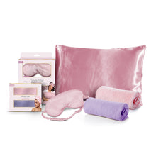 Load image into Gallery viewer, Olivia Rose Satin Sleep Set &amp; 2 Pack Towel Turban
