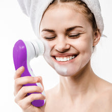 Load image into Gallery viewer, Olivia Rose Electric Facial Cleansing System

