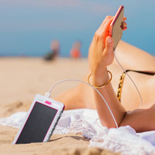 Load image into Gallery viewer, PowerUp Solar 10,000mAh Dual USB Backup Battery
