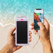 Load image into Gallery viewer, PowerUp Solar 10,000mAh Dual USB Backup Battery
