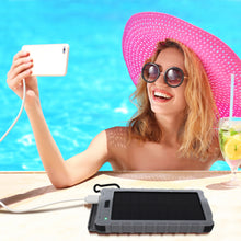 Load image into Gallery viewer, PowerUp Solar 10,000mAh Dual USB Backup Battery
