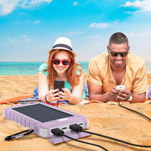 Load image into Gallery viewer, PowerUp Solar 10,000mAh Dual USB Backup Battery
