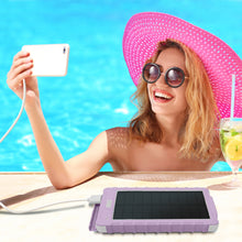Load image into Gallery viewer, PowerUp Solar 10,000mAh Dual USB Backup Battery
