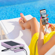 Load image into Gallery viewer, PowerUp Solar 10,000mAh Dual USB Backup Battery
