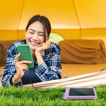 Load image into Gallery viewer, PowerUp Solar 10,000mAh Dual USB Backup Battery
