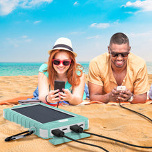 Load image into Gallery viewer, PowerUp Solar 10,000mAh Dual USB Backup Battery
