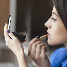 Load image into Gallery viewer, PowerUp Glow Portable Power Bank and Compact Mirror
