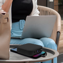 Load image into Gallery viewer, PowerUp Glow Portable Power Bank and Compact Mirror
