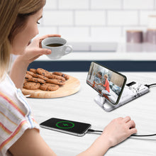 Load image into Gallery viewer, PowerMag View Wireless Charging 10,000mAh Backup Battery w/ Adjustable Stand
