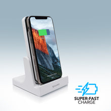 Load image into Gallery viewer, PowerUp 2 in 1 Wireless Charging Battery &amp; Charging Station
