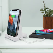 Load image into Gallery viewer, PowerUp 2 in 1 Wireless Charging Battery &amp; Charging Station
