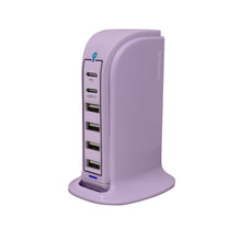 Load image into Gallery viewer, PowerUp PD Power Tower Multi Port Charging Station
