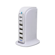 Load image into Gallery viewer, PowerUp PD Power Tower Multi Port Charging Station
