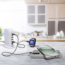 Load image into Gallery viewer, PowerUp PD Power Tower Multi Port Charging Station
