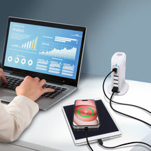 Load image into Gallery viewer, PowerUp PD Power Tower Multi Port Charging Station
