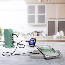 Load image into Gallery viewer, PowerUp PD Power Tower Multi Port Charging Station
