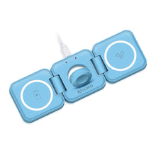 Load image into Gallery viewer, PowerUp Trinity 3 in 1 Wireless Charging Station for iPhone AirPods &amp; iWatch
